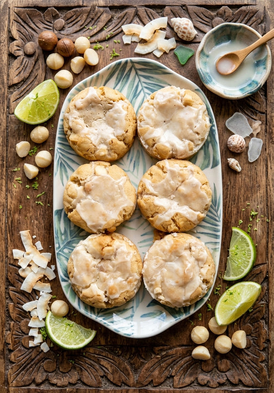 Coconut Lime Macadamia (sets of 4)