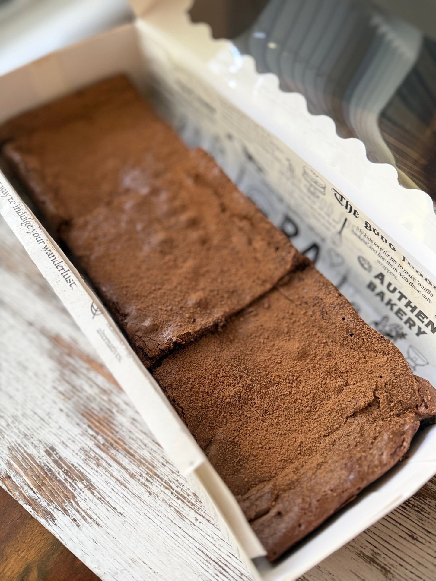 Brownie Flight (3 giant pieces)