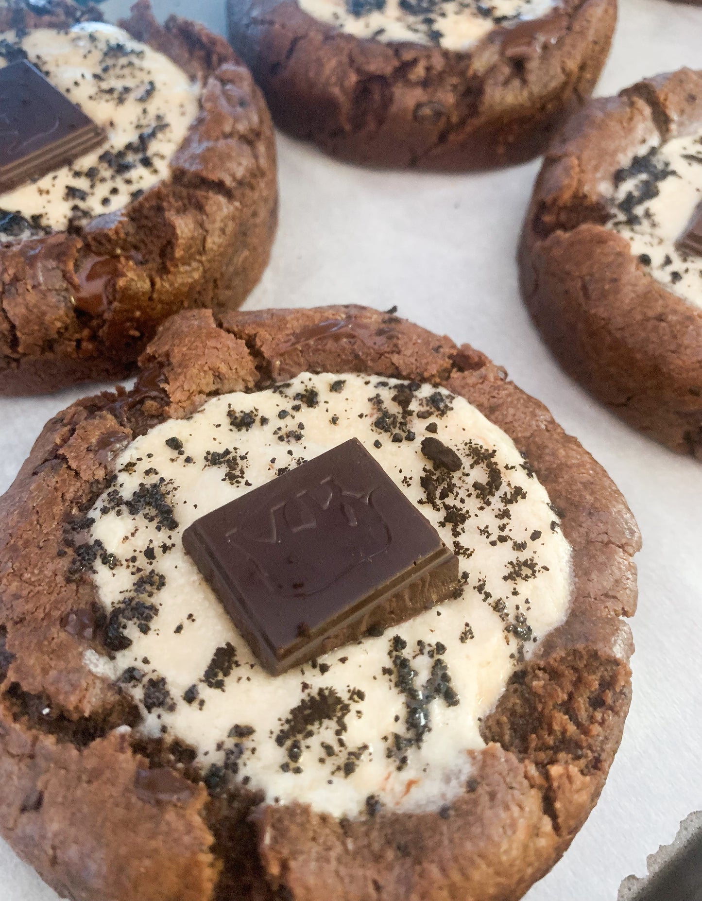 Moon River Mocha cookie, set of 8