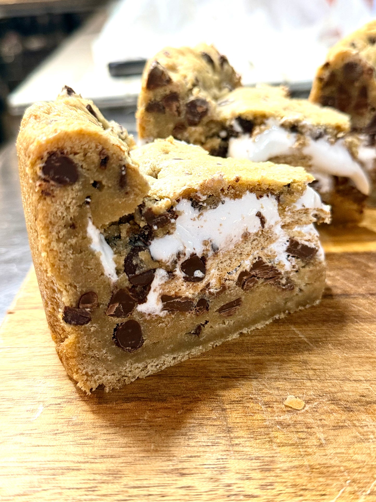 The S’mores Situation: Stuffed Cookie Deep Dish Pie
