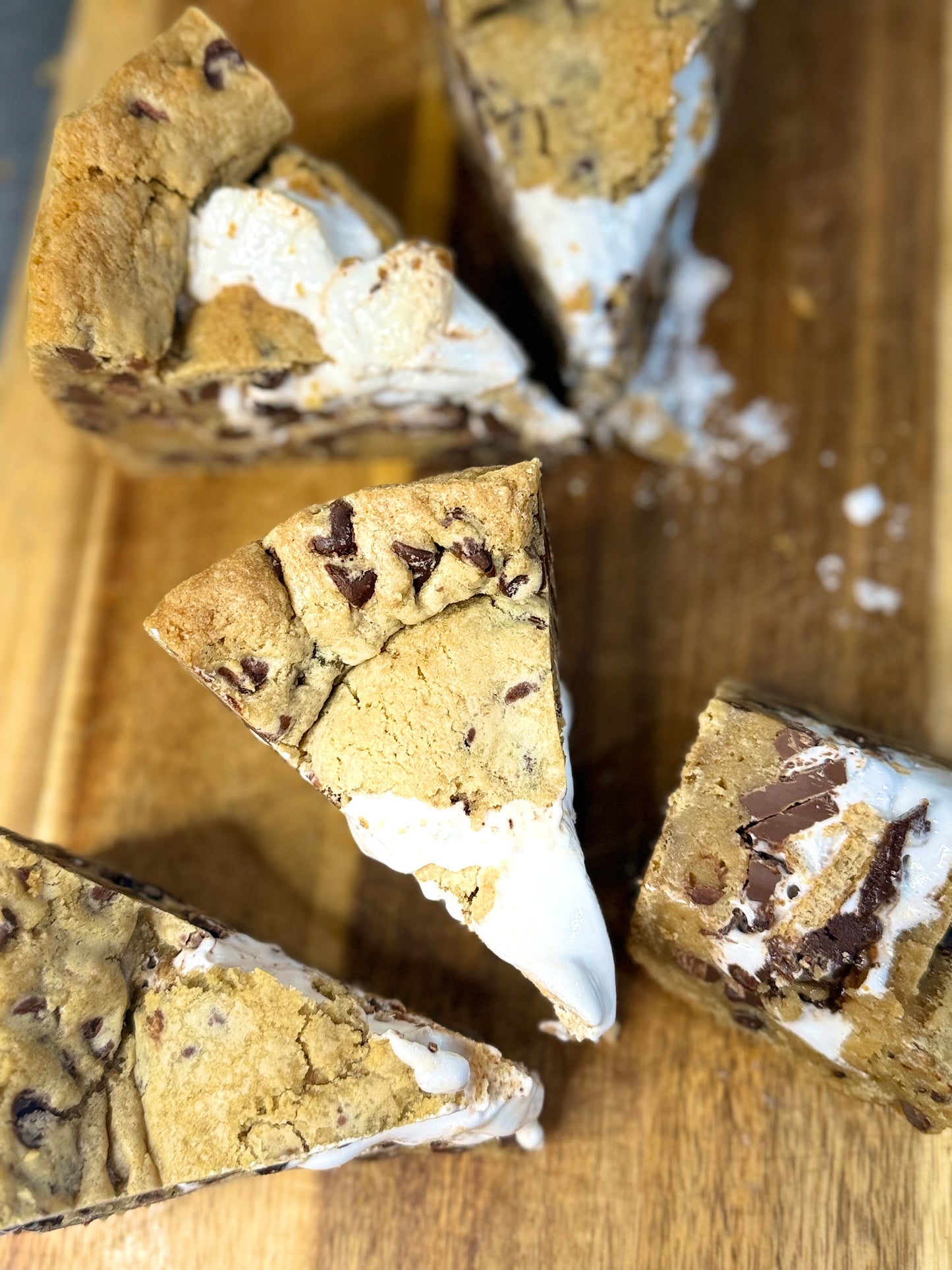 The S’mores Situation: Stuffed Cookie Deep Dish Pie