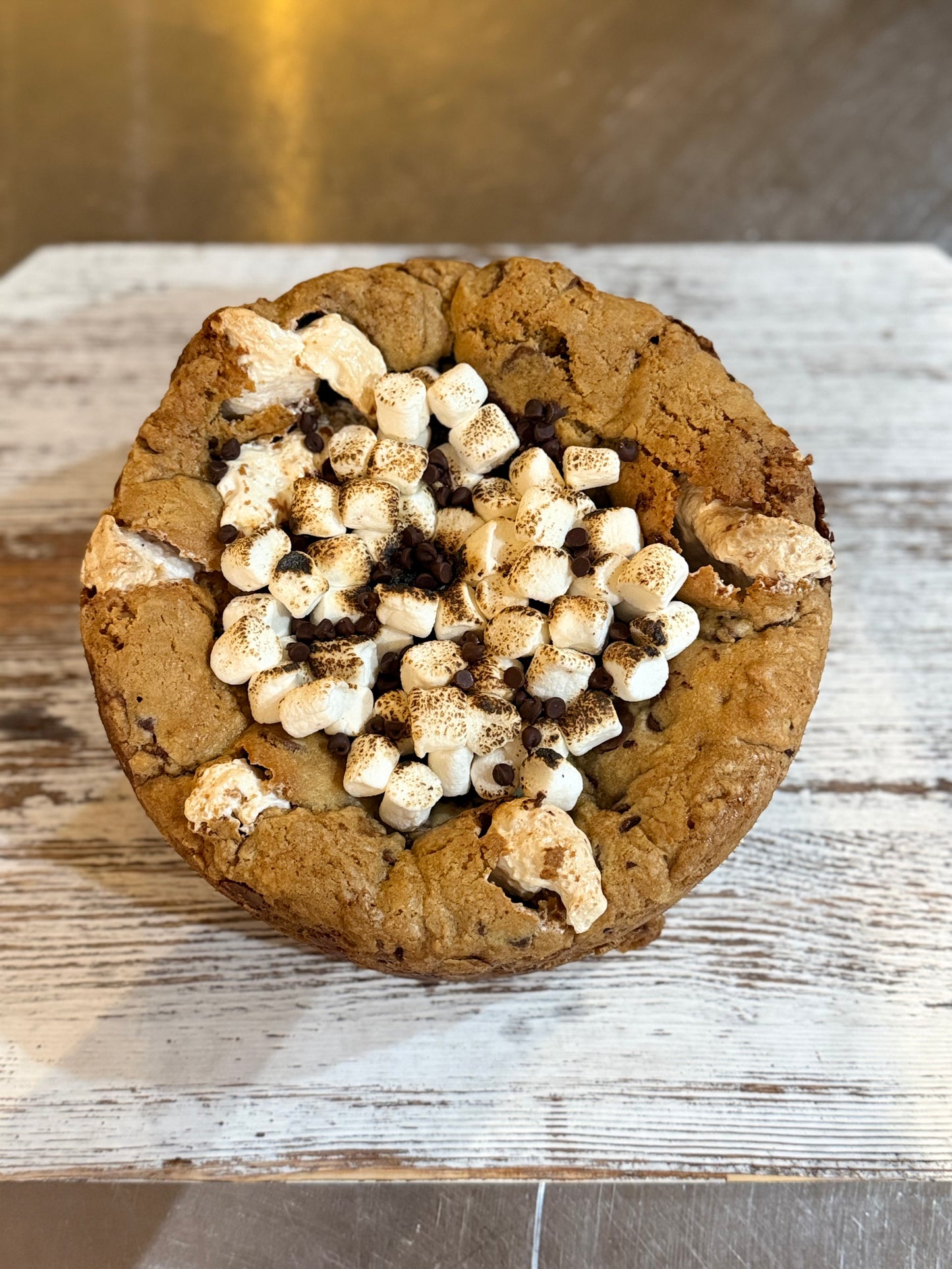 The S’mores Situation: Stuffed Cookie Deep Dish Pie