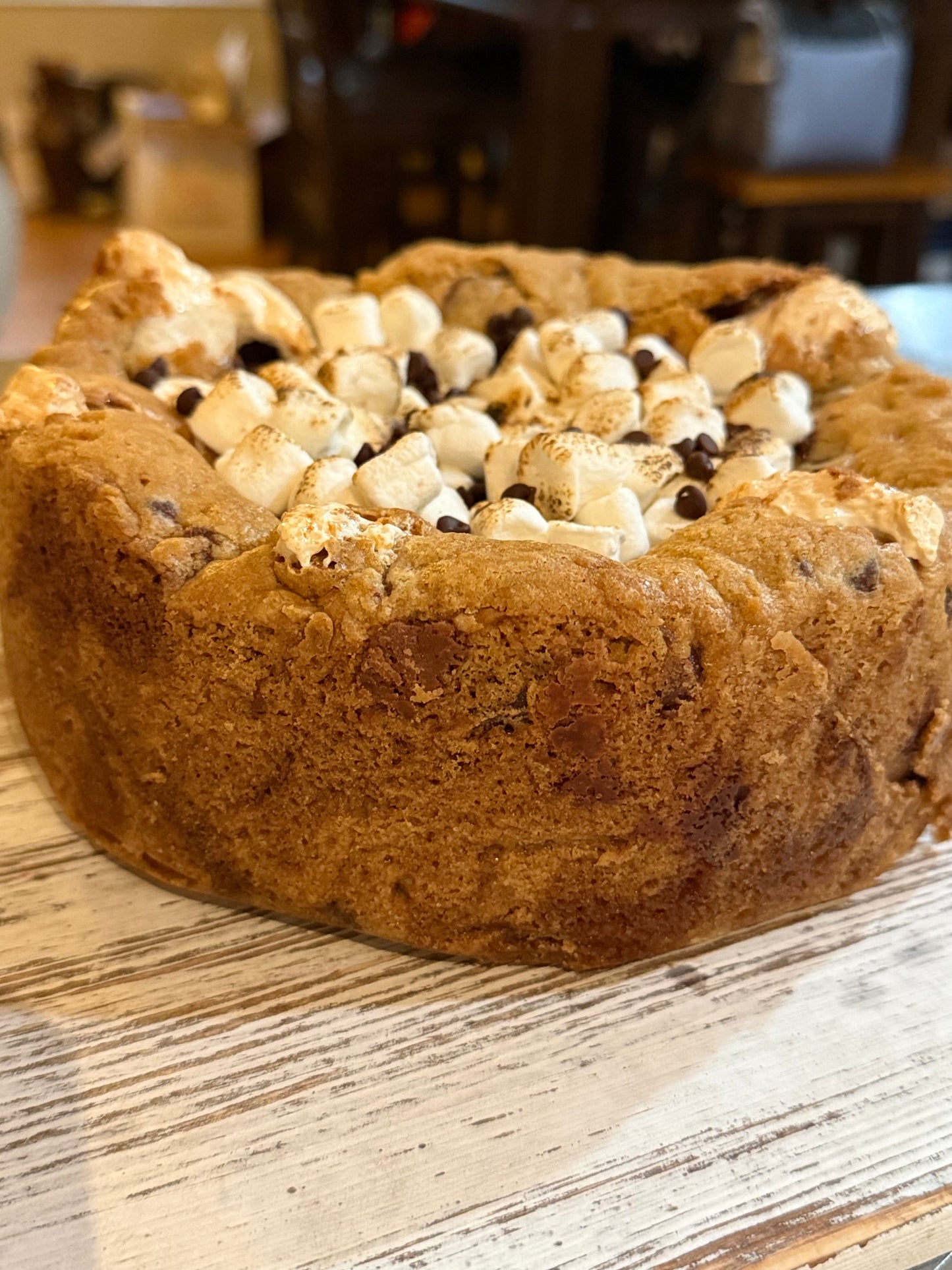 The S’mores Situation: Stuffed Cookie Deep Dish Pie