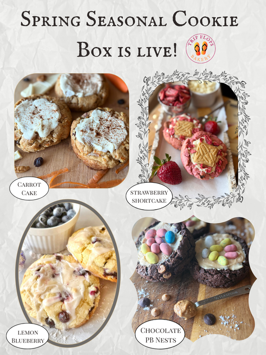 Spring Seasonal Cookie Assortment (Limited Time) 🌸