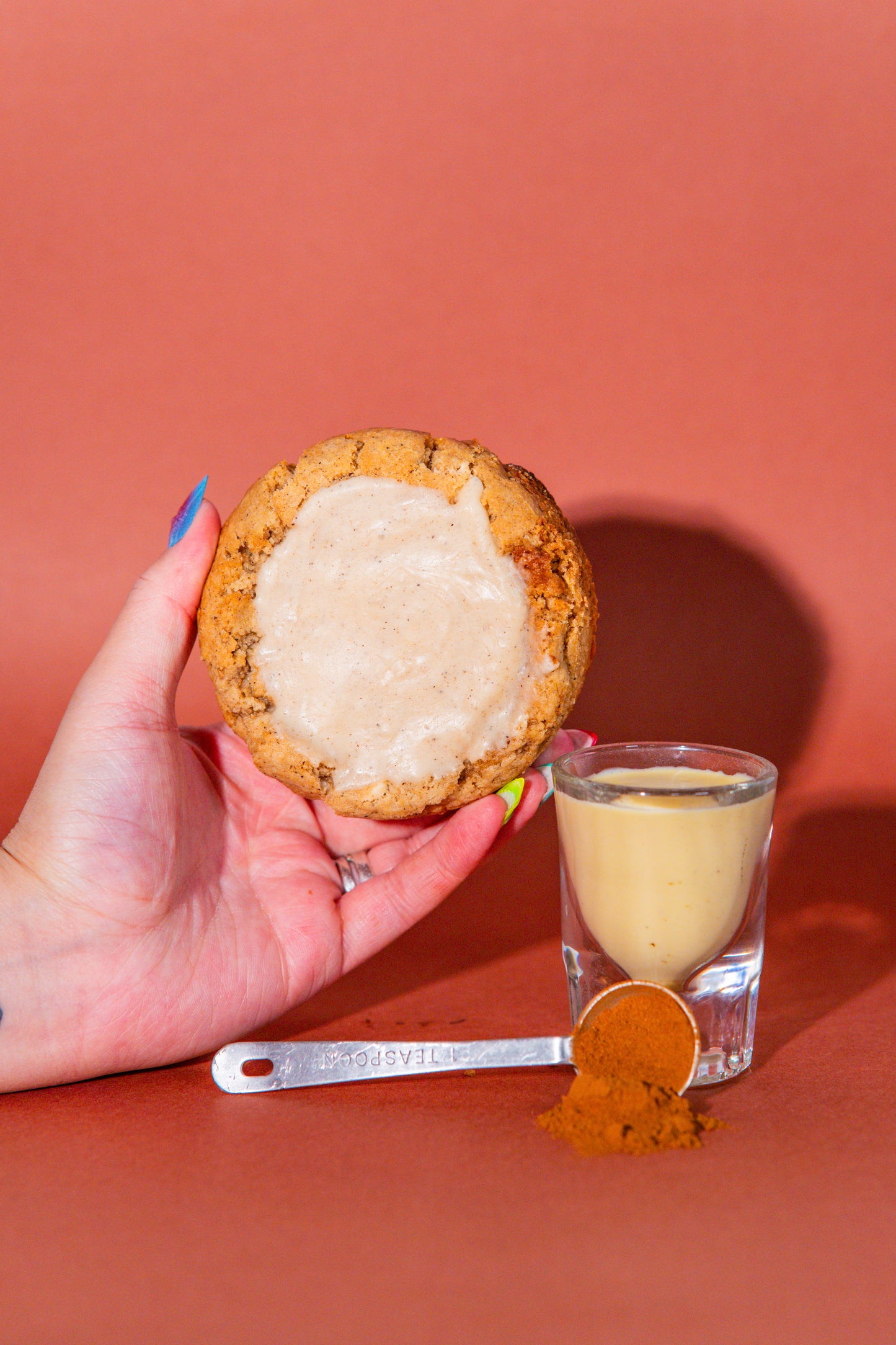 Eggnog Cookie with Eggnog Buttercream (sets of 4, 8 or 12)