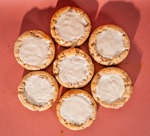 Eggnog Cookie with Eggnog Buttercream (sets of 4, 8 or 12)