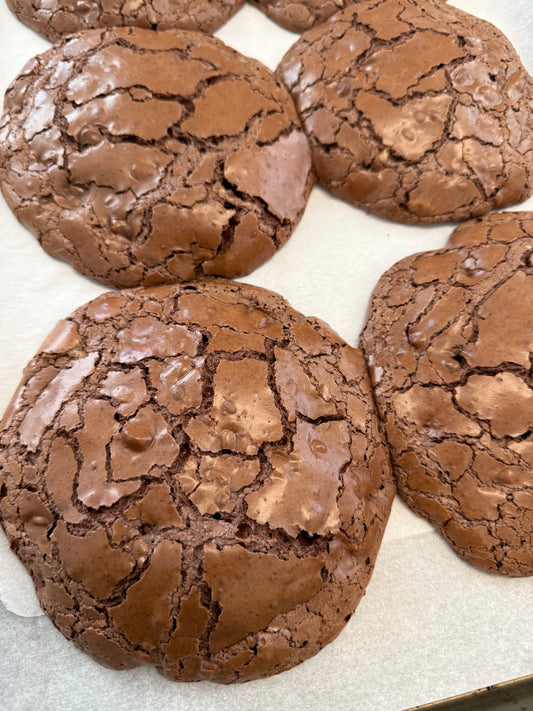 Flourless Chocolate Cookies (6 cookies)