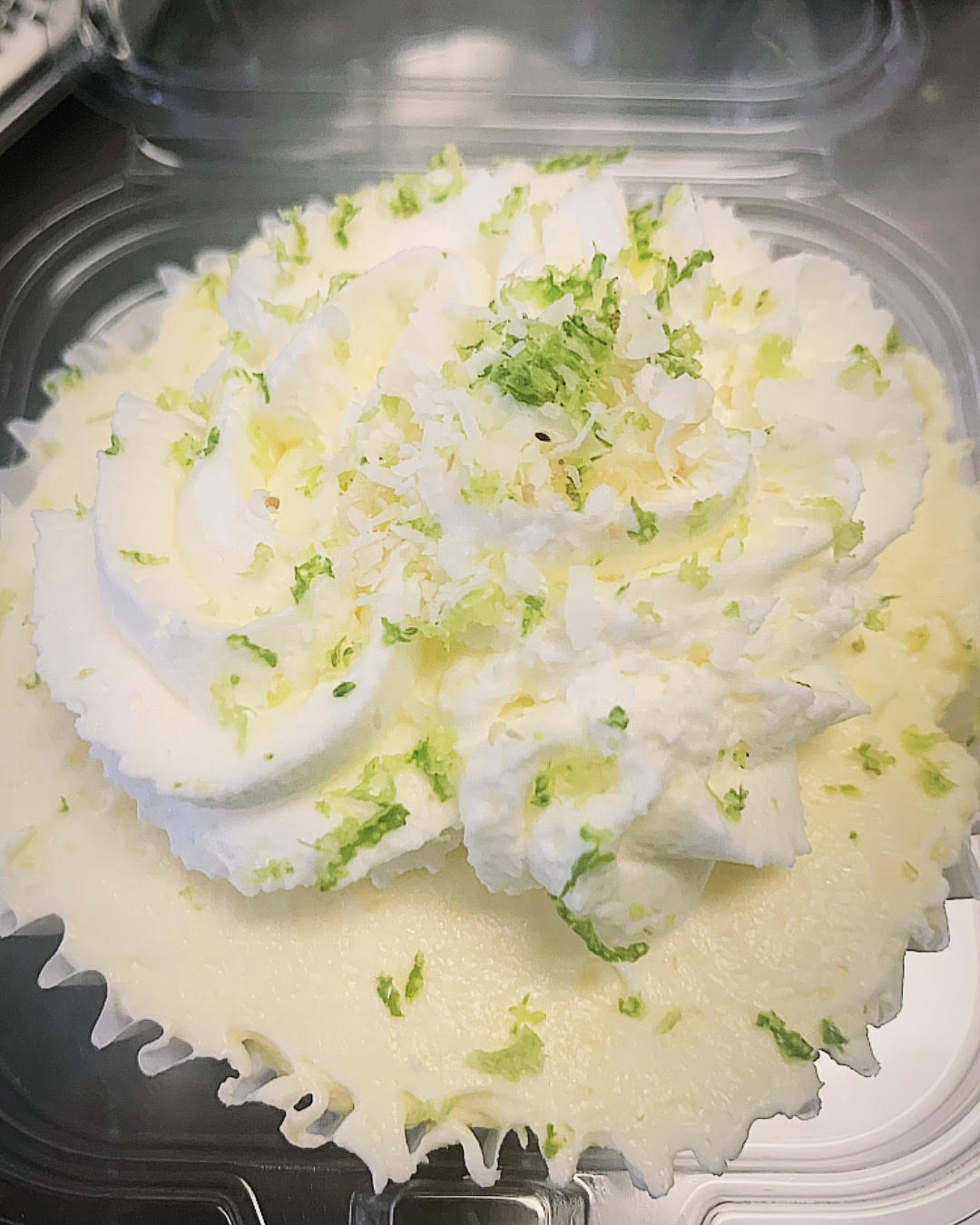 Key Lime Toasted Coconut Cheesecake